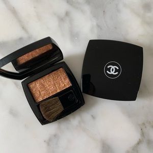Chanel Blush tweed beige